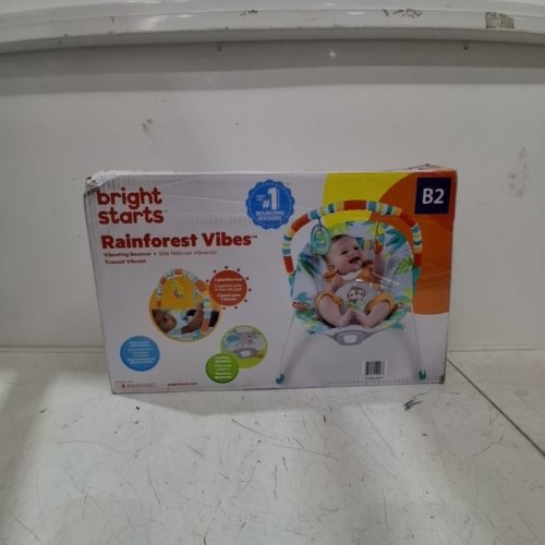 BRIGHT STARTS RAINFOREST VIBES VIBRATING BOUNCER image 5