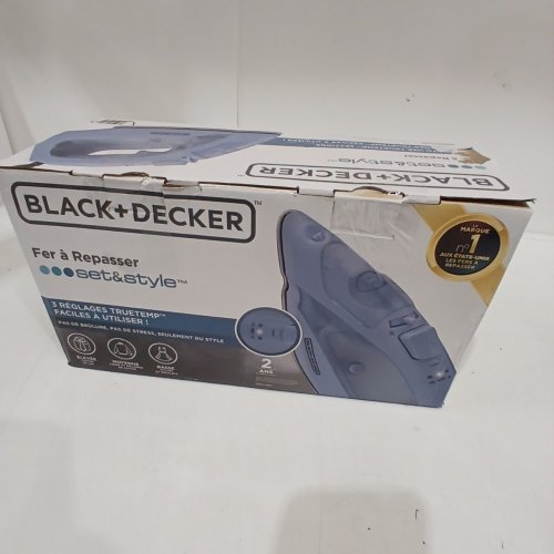 BLACK+DECKER EASY TO USE STEAM IRON - BLUE (MODEL:IR2024-0ADC) image 4
