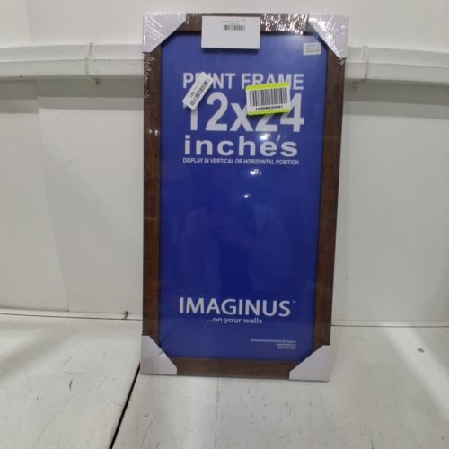 IMAGINUS WALL MOUNT WOOD FRAME - 12" X 24" - DRIFTWOOD image 2