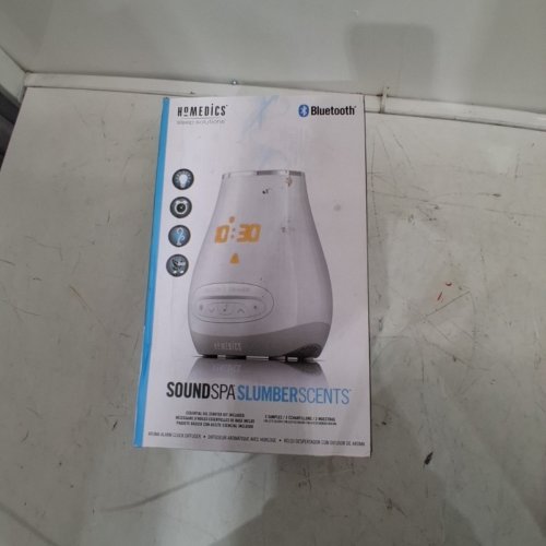 HOMEDICS SOUNDSCAPES SLUMBER ACCENTS AROMATHERAPY DIFFUSER WITH ALARM CLOCK (MODEL: SS-A450) image 2
