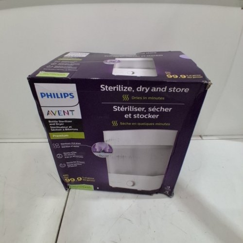 PHILIPS AVENT PREMIUM BOTTLE STERILIZER & DRYER - WHITE (MODEL: SCF293/00) image 5