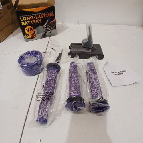 CELLPOW UPGRADED BATTERY REPLACEMENT - COMPATIBLE WITH ALL V8 DYSON MODELS - GREY/PURPLE (MODEL: V8) image 2