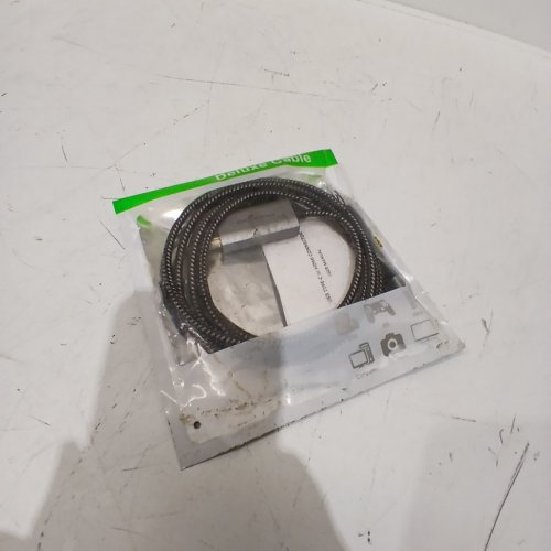 BRAIDED USB C TO HDMI CABLE - 6FT -SILVER/BLACK image 2