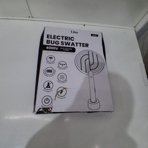 LIBA ELECTRIC FLY SWATTER RACKET RECHARGEABLE BUG ZAPPER - 4000V image 4