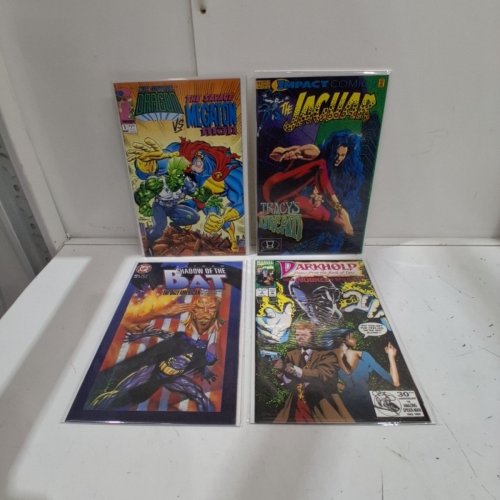 4 ASSTD MARVEL, IMPACT, DC AND IMAGE COMIC BOOKS - DARKHOLD #3, BATMAN: SHADOW OF THE BAT #6, SAVAGE DRAGON VS. MEGATON MAN #1, JAGUAR #11 - VARIOUS AUTHORS image 2