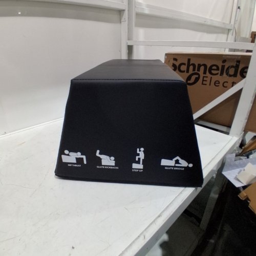 MIKOLO HIP THRUST BENCH - 700LBS CAP - BLACK (MODEL: HP02) image 5