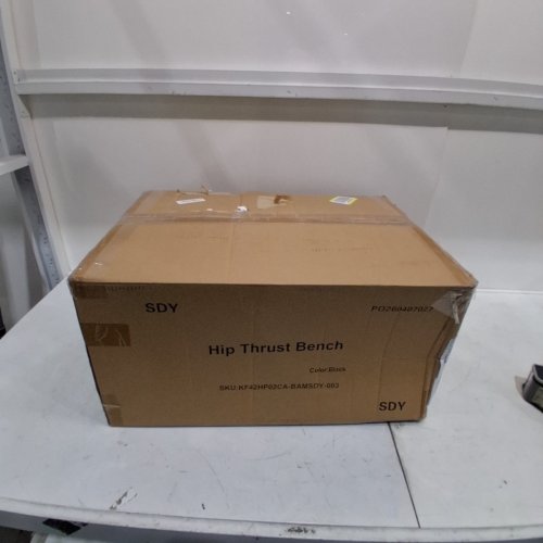 MIKOLO HIP THRUST BENCH - 700LBS CAP - BLACK (MODEL: HP02) image 6