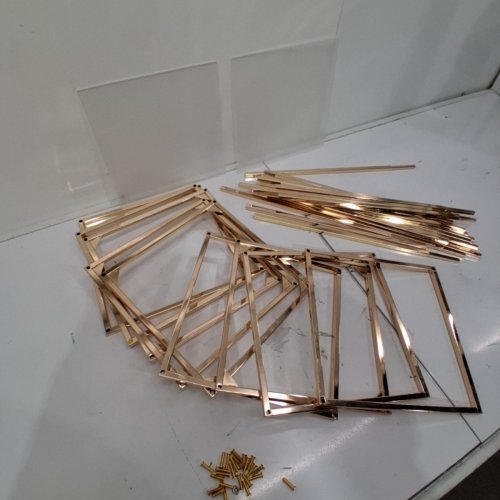 4PK VEVOR DECORATIVE WEDDING FLOWER STANDS - GOLD (MODEL: LJLHLHJ8004) image 3