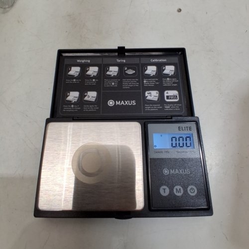 MAXUS ELITE DIGITAL GRAM SCALE - 200G - BLACK image 2