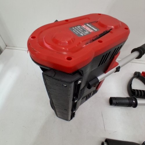 ROZLCHAR CORDLESS SNOW THROWER SHOVEL COMPATIBLE WITH MILWAUKEE BATTERIES *TOOL ONLY* - 18V - 10" - RED (MODEL: ROZ-18-MWQ) image 4