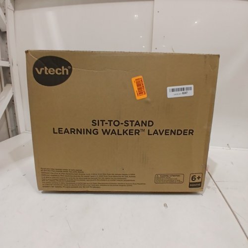 VTECH SIT-TO-STAND LEARNING WALKER - LAVENDER (MODEL: 80-077081) image 3