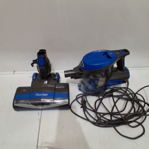 SHARK ROCKET PET ULTRA-LIGHT CORDED STICK & HANDHELD VACUUM CLEANER - BLUE & GREY - (MODEL: HV300C-U4) image 3