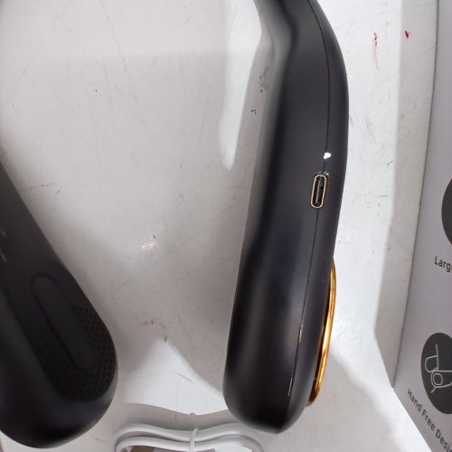 SWEETFULL PORTABLE RECHARGEABLE NECK FAN - 4000MAH CAPACITY - BLACK- (MODEL:S60) image 2