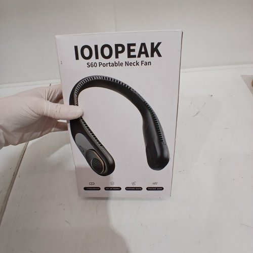SWEETFULL PORTABLE RECHARGEABLE NECK FAN - 4000MAH CAPACITY - BLACK- (MODEL:S60) image 6