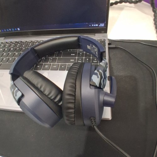 TURTLE BEACH RECON 70 WIRED MULTI PLATFORM GAMING HEADSET - PLAYSATION, XBOX, PC, MOBILE & SWITCH - BLUE CAMO image 2