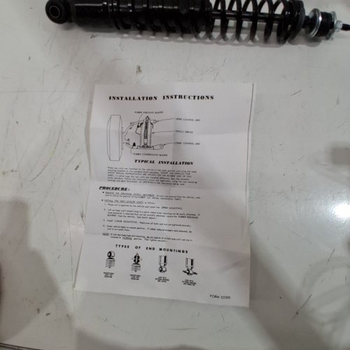 2PK MONROE LOAD ADJUSTING SHOCK ABSORBERS - FITS SELECT MODELS - BLACK (MODEL: 58275) image 4