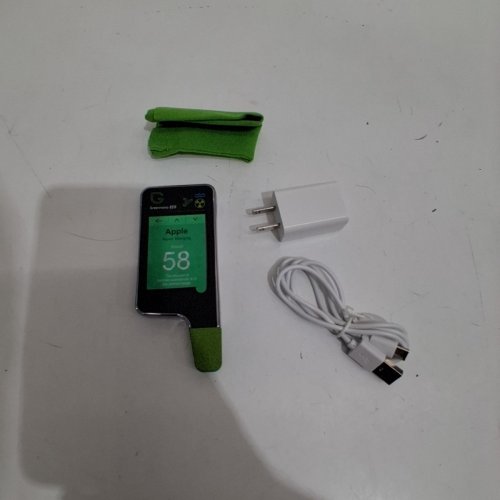 GREENOVO ECO PORTABLE NITRATE WATER AND RADIATION DETECTOR - MULTILINGUAL MACHINE - BLACK (MODEL: 0808) image 4