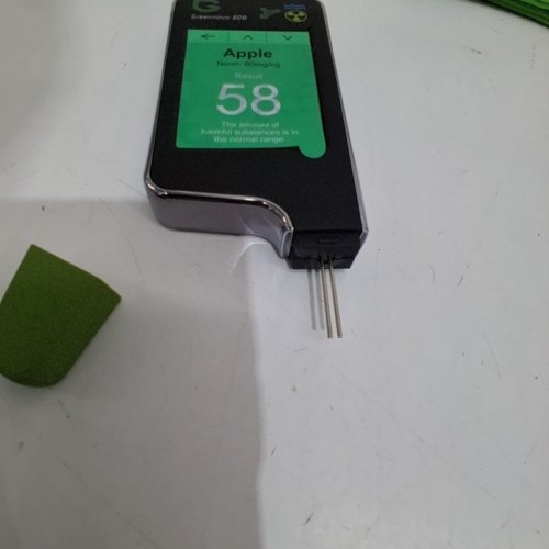 GREENOVO ECO PORTABLE NITRATE WATER AND RADIATION DETECTOR - MULTILINGUAL MACHINE - BLACK (MODEL: 0808) image 5