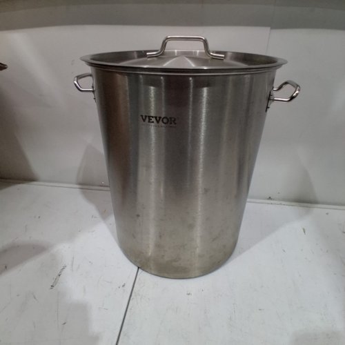 STAINLESS STEEL COMMERCIAL STOCKPOT WITH STRAINER - 36QT - SILVER (MODEL: SP36QT324206S) image 2