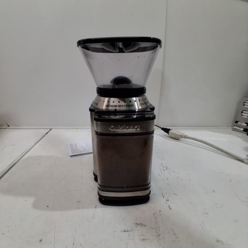 CUISINART AUTOMATIC 18-POSITION BURR COFFEE GRINDER - 18 CUP CAPACITY - STAINLESS STEEL (MODEL: DBM-8C) image 4