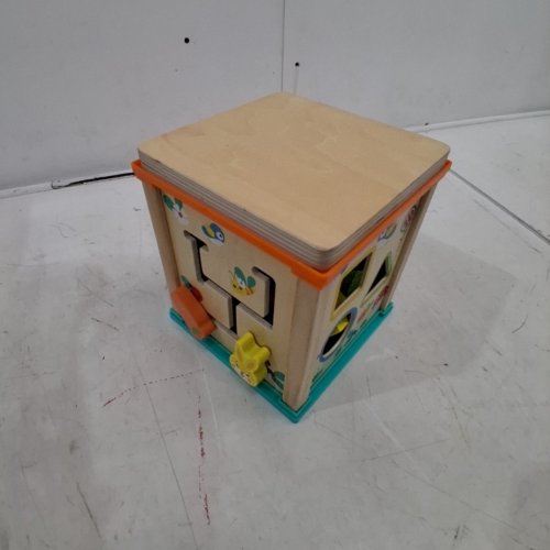 SPARK CREATE IMAGINE WOODEN ACTIVITY CUBE - MULTICOLOUR image 3