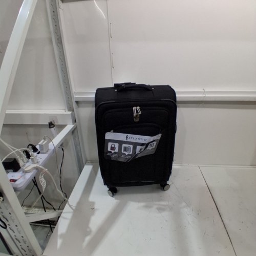 3PC ATLANTIC SAILBOUND SOFTSIDE LUGGAGE WITH SWIVEL WHEELS AND TSA LOCK -24" - BLACK (MODEL: AL11074) image 2