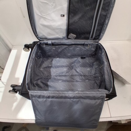 3PC ATLANTIC SAILBOUND SOFTSIDE LUGGAGE WITH SWIVEL WHEELS AND TSA LOCK -24" - BLACK (MODEL: AL11074) image 5