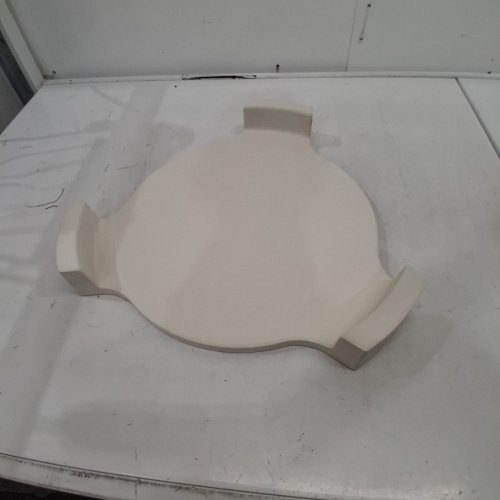 COOKINGSTAR HEAT DEFLECTOR PLATE SETTER SMOKING STONE FOR GRILLS - 18" - BEIGE image 2