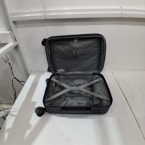 AMAZON BASICS HARDSIDE EXPANDABLE CARRY ON SPINNER TRAVEL LUGGAGE SUITCASE - 21" - BLACK image 3