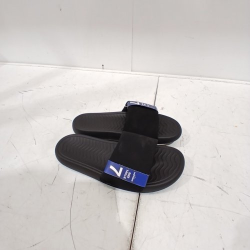 WOMEN'S LAZYPANTS SLIDES SANDALS - SIZE 7 - BLACK (MODEL:2864407) image 2