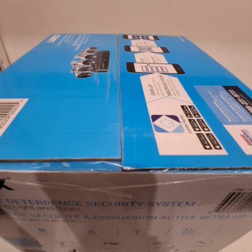 LOREX 4K UHD ACTIVE DETERRENCE SECURITY CAMERA SYSTEM - 8 CHANNEL, 6 CAMERAS, 1TB HDD - (MODEL: 1249933 / TD81818A6-F) image 3