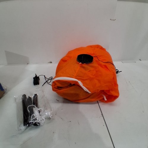 HALLOWEEN INFLATABLE PUMPKIN DECORATION - 8FT - ORANGE, PURPLE, GREEN image 4