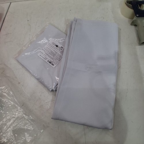LAPALIFE 2 PANEL KITCHEN CURTAINS - 33" X 36" - GREY image 3