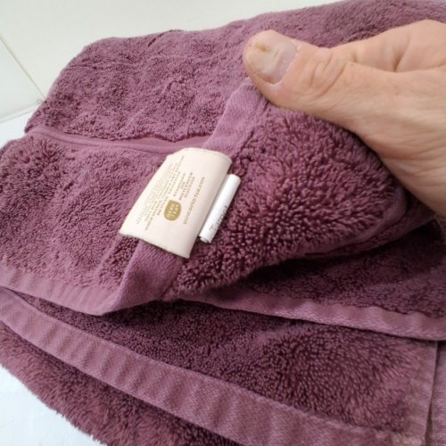 4PC THRESHOLD WASHCLOTH & BATH TOWEL SET - MAUVE image 4