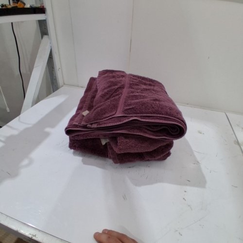 4PC THRESHOLD WASHCLOTH & BATH TOWEL SET - MAUVE image 5