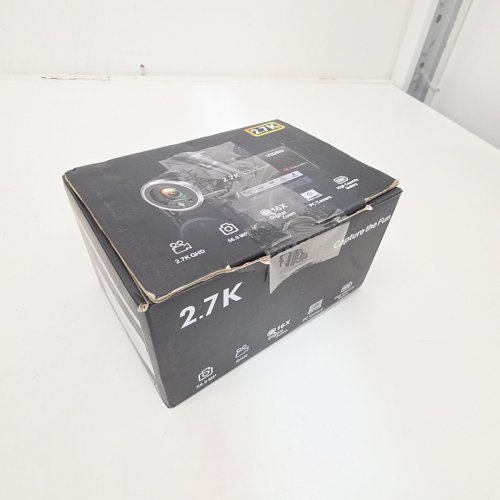 GCASIO QHD CAMCORDER DIGITAL ZOOM VIDEO CAMERA WITH SD CARD & 2 BATTERIES - 2.7K - 50MP - BLACK (MODEL: DV105) image 4