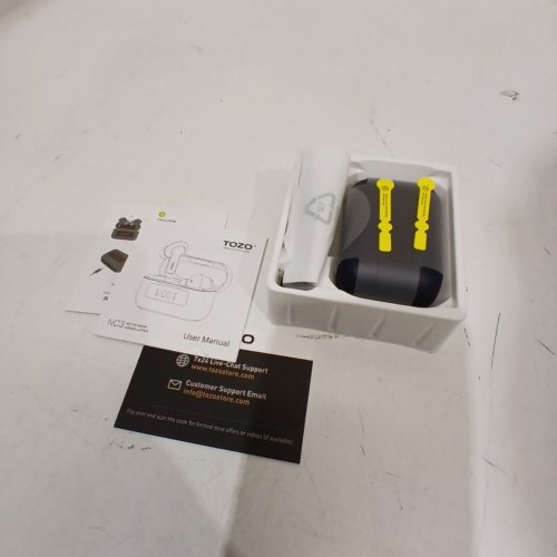 TOZO HYBRID ACTIVE NOISE CANCELLING IN-EAR WIRELESS EARBUDS, 68H PLAYTIME - BLACK (MODEL: NC3) image 3