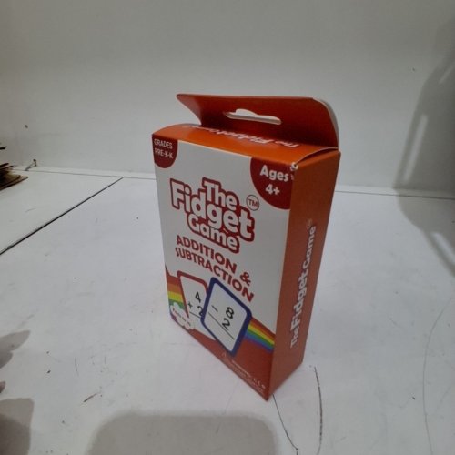 THE FIDGET GAME ADDITION & SUBTRACTION CARD GAME - 4+ -MULTICOLOURED image 4