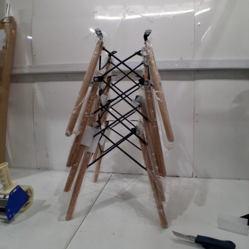4PK HEAVENLY COLLECTION NATURAL WOOD CHAIR LEGS - 17" - NATURAL (130-DPP) image 3