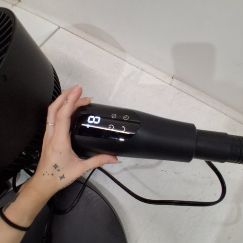 DREO OSCILLATING STANDING FAN WITH 90° ROTATION DC MOTOR 3 MODES AND ADJUSTABLE HEIGHT - 42.13" - BLACK (MODEL: DR-HPF013) image 2