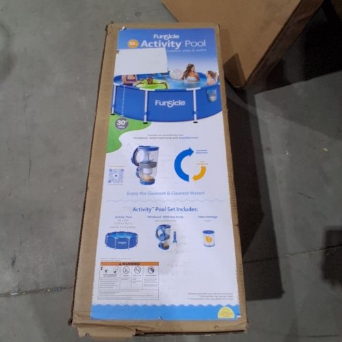 FUNSICLE OUTDOOR ABOVE GROUND ACTIVITY POOL - 10FT X 30" (MODEL: F2001030A) image 3