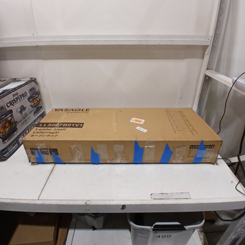 VASAGLE LADDER SHELF - BROWN / BLACK (MODEL: LLS067B01V1) image 5