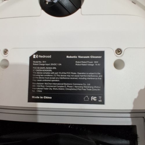 REDROAD ROBOT VACUUM AND MOP COMBO - 20,000PA, 90 DAY SELF EMPTYING, 360° SMART LIDAR - WHITE - (MODEL: R11) image 4