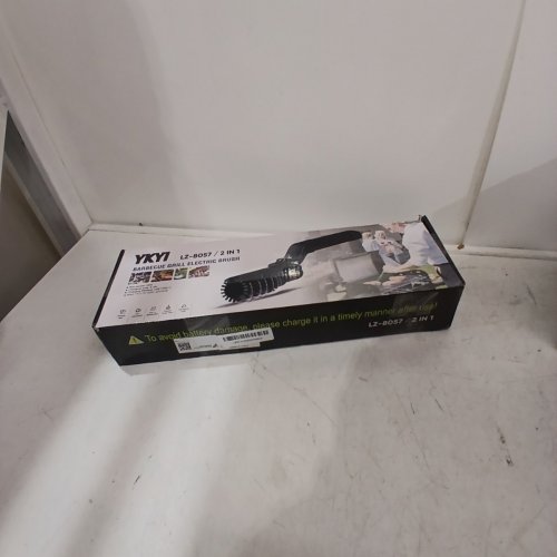 MISTCADO CORDLESS ELECTRIC GRILL CLEANING BRUSH - USB-C RECHARGEABLE - BLACK (MODEL: LZ-8057) image 4