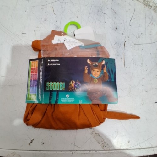 KID'S RUBIES SCOOBY-DOO "SCOOB" BABY COSTUME - 6-12 M - BROWN image 3