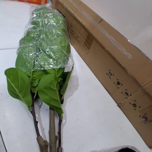 GARVEE ARTIFICIAL FIDDLE LEAF FIG TREE - 6FT - GREEN - (MODEL: PHO_34J4E9LY) image 3