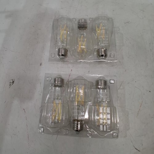 6PK GVVOOHOME LED E26 EDISON BULB - 60W EQUIVALENT, 4000K, 600LM - COOL WHITE image 4