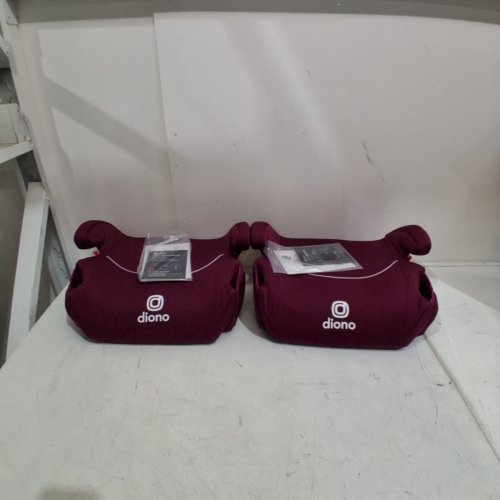 2PK DIONO SOLANA 2 BACKLESS BOOSTER CAR SEAT - PURPLE/PINK (MODEL: 32125-NA-01) image 3