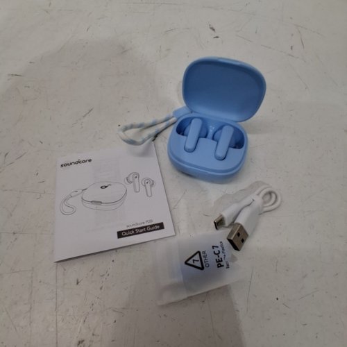 ANKER SOUNDCORE TRUE WIRELESS EARBUDS - 30H PLAYTIME - LIGHT BLUE (MODEL:P20I) image 4