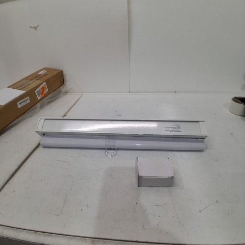 LUCKUP CORDLESS ZEBRA ROLLER SHADE - 20" X 48" - WHITE (MODEL: DZSTBML) image 3